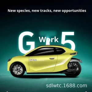 รถสามล้อพลังงานใหม่ GT5 แบบกลับหัวได้ พร้อมแบตเตอรี่ลิเธียม ระบบทำความร้อน/ความเย็นด้วยเครื่องปรับอากาศ ความเร็ว 70 กม./ชม. - Product Image 1