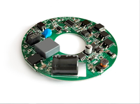 Carte de commande de moteur de ventilateur de refroidissement EC 75W monophasé DC sans balais, conception et développement de carte de circuit imprimé PCBA