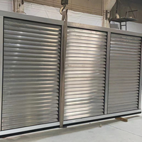 PRIMA Vente en gros de clôtures métalliques résistantes aux intempéries, entièrement en aluminium, sans verre, pour balcon, patio, terrasse de villa