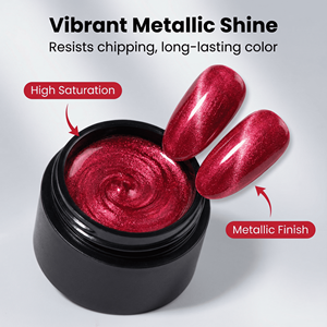 Collezione di Smalti <span class=keywords><strong>Gel</strong></span> UV Magnetici In Palette Luxury 5g Senza HEMA/TPO, Non Tossici, Vegani, Ecologici, Effetto Occhio di Gatto per Salone Unghie - Product Image 4