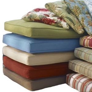 <span class=keywords><strong>Coussin</strong></span> de siège carré moderne ignifuge et imperméable en <span class=keywords><strong>mousse</strong></span> pour chaise de plage, couleur personnalisable, amovible et lavable, vente en gros - Product Image 1