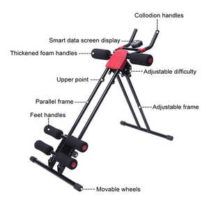 Máy Tập Bụng Power Plank Máy Định Hình Tập Thể Dục 5 Phút Thiết Bị Tập Bụng Điều Chỉnh Được Máy Tập Bụng Máy Tập Bụng Máy Tập Thể Hình Tàu Lượn - Product Image 2