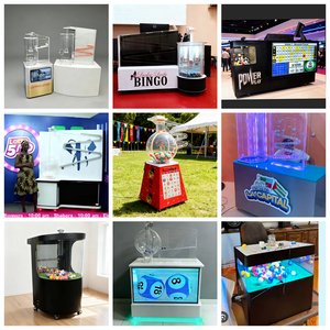 Máquina de Bingo <span class=keywords><strong>Digital</strong></span> Interactiva de Lujo, Máquina de Lotería con Esferas Acrílicas y Reconocimiento RFID API - Product Image 6