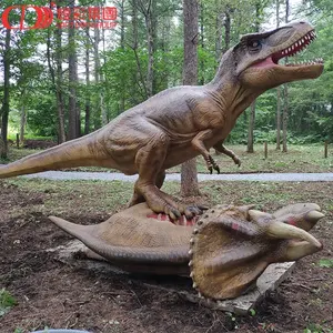 실제 공룡 파이팅 세트 대형 dinosaurios animatronic