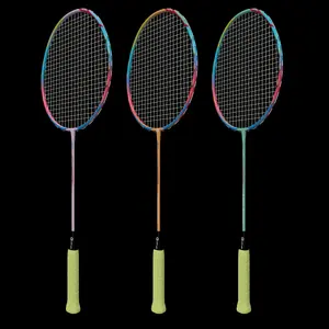 carbon fiber professional ultra-light high quality 32 lbs 4u 5u high quality Original badminton racket