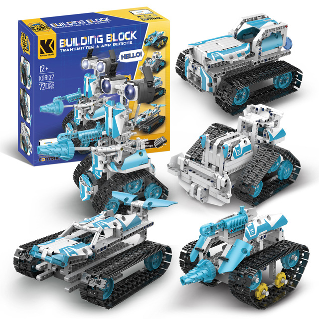 Wholesale Programmable STEM Robot Kit - Motorized Coding Toy with Universal Building System for Ages 8-14