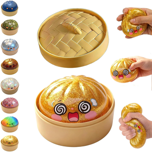 Jouets Squishy Mystery Dumpling Jumbo à paillettes rares pour tous les âges - Product Image 1