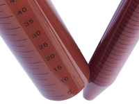 Tube à centrifuger opaque de 15 ml et 50 ml, conique, normes USP classe VI, anti-UV, pour échantillons biologiques photosensibles