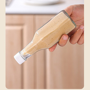 Bouteille en verre décorative vide pour sauce chili 8oz, sauce BBQ 250ml 500ml, bouteille en verre scellée spéciale pour sauce tomate - Product Image 6