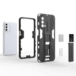 เคสแข็งกันกระแทกมีขาตั้งสำหรับสมาร์ทโฟน <span class=keywords><strong>OnePlus</strong></span> <span class=keywords><strong>Nord</strong></span> N200 <span class=keywords><strong>5G</strong></span> - Product Image 6