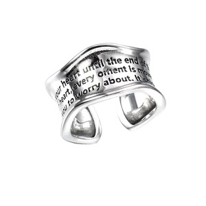 S925 Sterling Silver <b>Ring</b> For Women Adjustable Trendy Retro Design Gift Jewelry - Product Image 4