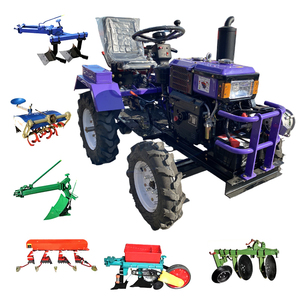 Mini Tractores Chinos 4x4 con Motor de Tracción en las 4 Ruedas, Tractor Agrícola Compacto de Ruedas Pequeñas para la Venta - Product Image 2