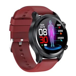 Zinc Alloy Case Digital Smartwatch With Hd Resolution Ecg Blood Pressure Monitoring Ip68 Deep Waterproof Talk Features