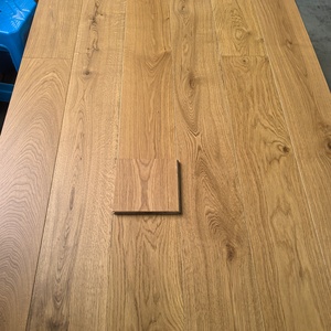 <span class=keywords><strong>Parquet</strong></span> en bois <span class=keywords><strong>massif</strong></span> de chêne européen, style rustique, 190 mm de large, fumé et blanchi, revêtement de sol en bois d'ingénierie - Product Image 2