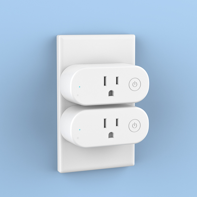 US Smart Plug WiFi Enabled Matter Protocol OEM Customizable Power Monitoring Remote Control for Home Automation