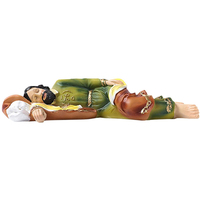 Statue de Saint Joseph endormi en résine de 6 pouces, figurine catholique