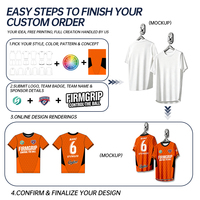 T-shirts de football personnalisés pour adolescents, respirants, avec tissu à haute élasticité pour la course à pied