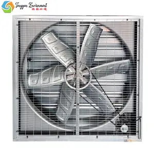 Large Airflow Square Wall Extractor Industrial Greenhouse Fan Poultry Farm Ventilation Exhaust fan 1000 1380 1400 Hammer fan