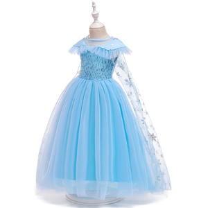 MQATZ Costume da Principessa <span class=keywords><strong>Elsa</strong></span> <span class=keywords><strong>Anna</strong></span> per Natale, TV e Film, Abito da Festa per Bambine BX1635 - Product Image 4
