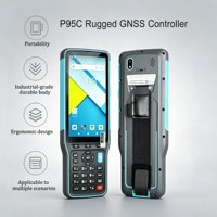 Model Baru P95C Handheld Gnss Rtk Pengukur GPS Genggam Pengumpul Data Gis Pengontrol P95C untuk Unistrong