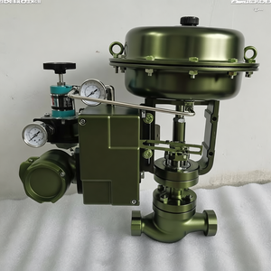 Vanne de régulation pneumatique en acier inoxydable 304, classe ANSI 150, avec positionneur intelligent 4-20 mA - Product Image 6