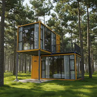 Hôtel en conteneur Maison mobile Fabricant de maisons conteneurs modernes et créatives Maisons modulaires préfabriquées