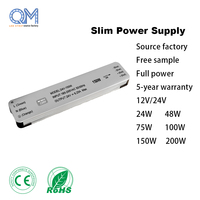 Driver LED certifié CE ROHS 30W 60W 100W 150W 200W 300W 12V