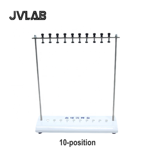 Suporte de Tubos ESR de Metal Médico JVLAB para 5, 6 e 10 Posições para Determinação da Taxa de Sedimentação Eritrocítica - Product Image 4