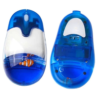 Souris optique Bluetooth rechargeable Aqua 3D Flottant Eau Huile Conception Logo Personnalisé Type C Liquide Cadeau pour Bureau Ordinateur Portable