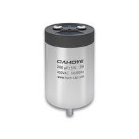 Condensadores de Película de Polipropileno de Montaje Superficial Hongye DC LINK MKP-L0 de 150UF-1500UF para Inversores de Energía Eólica, Máquinas de Soldar y UPS