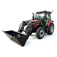 Tracteur agricole 4x4 mini 50HP 70HP 100HP 110HP 120HP