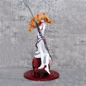 ฟิกเกอร์อนิเมะ <span class=keywords><strong>Evangelion</strong></span> แบบใหม่ OEM ผลิตตามสั่ง PVC ขนาด 26 ซม. ตัวละครสาวน้อยนักรบสวย ท่าทางยืน 2 คน คือ อาสึกะ แลงลีย์ โซริว - Product Image 3