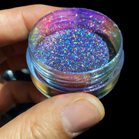 Gros arc-en-ciel holographique changement de couleur pigment réfléchissant poudre libre Multichrome Laser fard à paupières caméléon Pigment