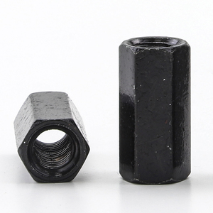 High Quality Black Zinc Plated Carbon Steel Female Threaded Hex <b>Standoff</b> M3 M5 M6 Pillar Hex <b>Standoff</b> Spacer - Product Image 1