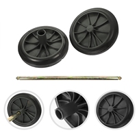 Roues de remplacement pour poubelle, poulie pour poubelle, poulie pour bac à déchets, pièces et accessoires pour poubelle