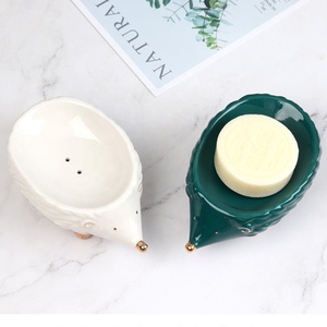Vente en gros en céramique porte-savon blanc en forme <span class=keywords><strong>de</strong></span> hamster porte-savon pour décoration <span class=keywords><strong>de</strong></span> <span class=keywords><strong>salle</strong></span> <span class=keywords><strong>de</strong></span> <span class=keywords><strong>bain</strong></span> - Product Image 4