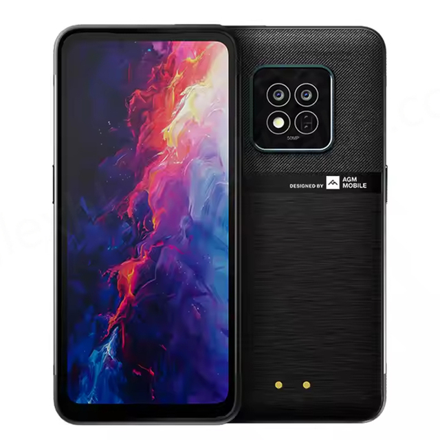 AGM X6 Octa Core Android 14 CDMA Rugged NFC 50MP Main Camera 6.78 Full HD Display 5000mAh Fingerprint Face ID Unlocked 128GB ROM
