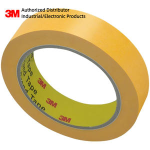 Washi para <span class=keywords><strong>3M</strong></span> 244 fita adesiva amarela automotiva 33m 24mm resistente ao calor 130-180 ° C blindagem eficaz sem cola residual para auto - Product Image 1