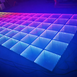 Pista de Baile LED 3D con Espejo Infinito, Luces de Video Magnéticas Inalámbricas Portátiles, Luz RGB para Pista de Baile, Protección Impermeable IP65 para Fiestas - Product Image 2