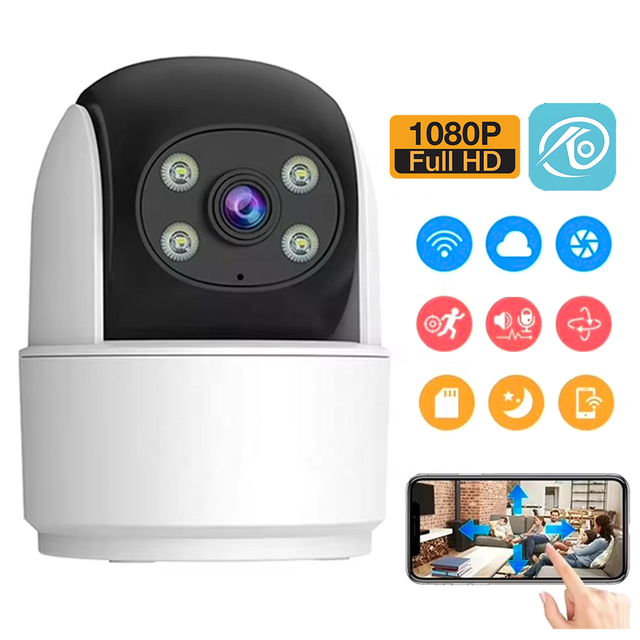 Full Color Night Vision Wireless Cameras 1080p Cctv Security Home Camera Wifi Cctv Camera
