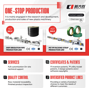 <span class=keywords><strong>Machine</strong></span> de production de ceintures, ligne d'emballage PP, machinerie automatique, moteur à vis simple pour la fabrication de bande de cerclage en PET, de corde en plastique - Product Image 5