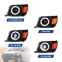 Nouvel ensemble de phares LED pour Toyota Prado LC95 1996-2002, Plug and Play, DRL, lumière de bienvenue, projecteur LED complet, phare avant