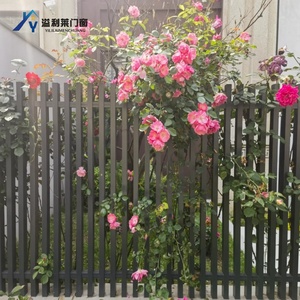 2025 nuevo acero inoxidable aleación de aluminio Villa patio balcón valla puerta DIY resistente a la oxidación diseño moderno tamaño personalizado Color - Product Image 4