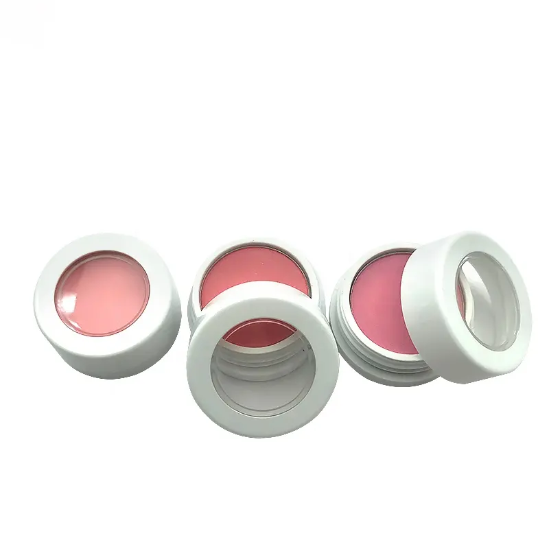 OEM little round pot blusher Blush palette make up blush private label waterproof with low MOQ