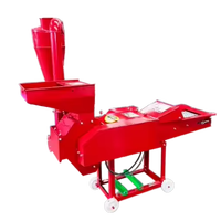 Coupe-herbe domestique en acier inoxydable, broyeur d'herbe, hacheuse de tiges de blé, coupe-fourrage pour usage domestique