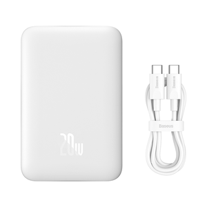 <span class=keywords><strong>Chargeur</strong></span> <span class=keywords><strong>sans</strong></span> <span class=keywords><strong>fil</strong></span> magnétique <span class=keywords><strong>Baseus</strong></span> 20W 20000mAh, batterie externe, coque en silicone antidérapante, charge rapide pour tous les téléphones - Product Image 2