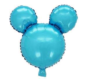 Commercio all'ingrosso 10 colori Mini palloncino per la testa di Topolino in alluminio testa di Topolino in alluminio palloncino palloncino festa di compleanno - Product Image 4