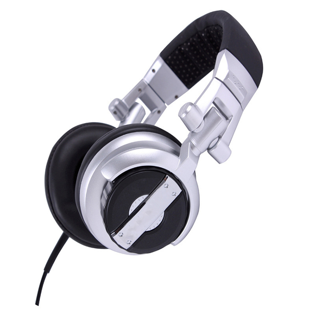 Deep Bass Over-Ear Wired Headphones with 3.5mm Interface for Studio Home or Office Use Music Earphones & Headphones