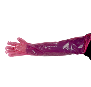 Guante Largo de PE para Veterinaria con Banda Integrada para la Cabeza, para Rutina Profesional, Primeros Auxilios, Examen Vaginal e Inseminación - Product Image 3