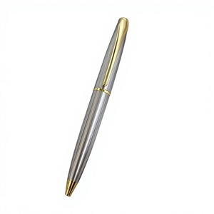 Bolígrafo de Metal de Primera Calidad para Negocios, Ecológico, con Logotipo Personalizado, Marca OLIVIA, Tinta de Gel Novedosa, Detalles en Acero, Compatible con Cuadernos - Product Image 1